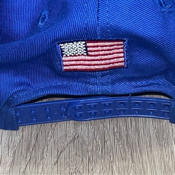 KC Vintage 80s Terrible's Town Red White & Blue Hat - Picture 6 of 9